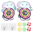 thumbnail image 2 of Board Toy, Enhance Friendship Develop Hand-Eye Coordination Cartoon  Board, Stick Ball Design Outdoor Parents Home for Children Elephant  Board, 2 of 8