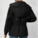 thumbnail image 4 of Chaquetas y abrigos casuales de manga larga con capucha para mujer, moda de invierno, informal, de color liso, de manga larga con capucha, ropa deportiva para exteriores, chaqueta cortavientos, abrigo, 4 of 8