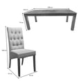 thumbnail image 5 of Comedor Elegante con 8 Sillas Bossa Sammi, 5 of 5