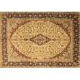thumbnail image 1 of Ahgly Company Indoor Rectangle Medallion Brown Traditional Area Rugs, 7' x 9', 1 of 4