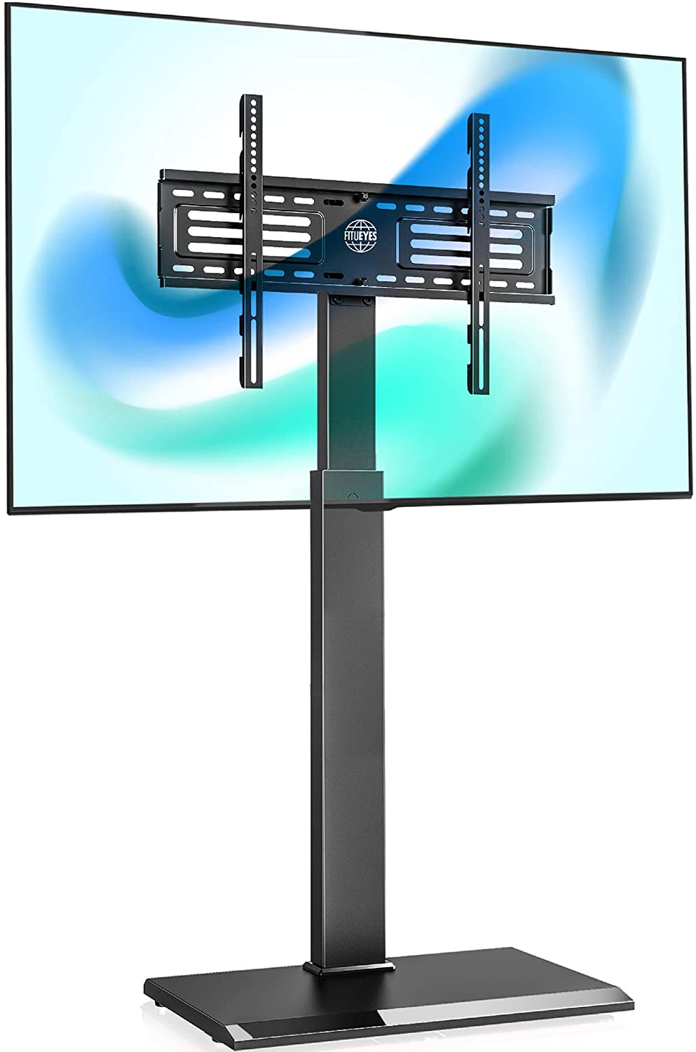 FITUEYES Metal Base Floor TV Stand with Swivel Mount for 32" to 65 inch