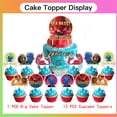 thumbnail image 3 of The Sea Beast Cake Topper CupcakeS Set Birthday Party Supplies Decoration Decor Kit, 3 of 4