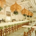 thumbnail image 3 of Arturesthome Southeast Asian Oversize Restaurant Chandelier Scandinavian Rattan Hanging Light, 3 of 22