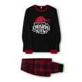 thumbnail image 3 of Qiylii Christmas Family Pajamas Matching Sets Matching Pjs for Adults Kids Holiday Home Family Sleepwear Set, 3 of 9