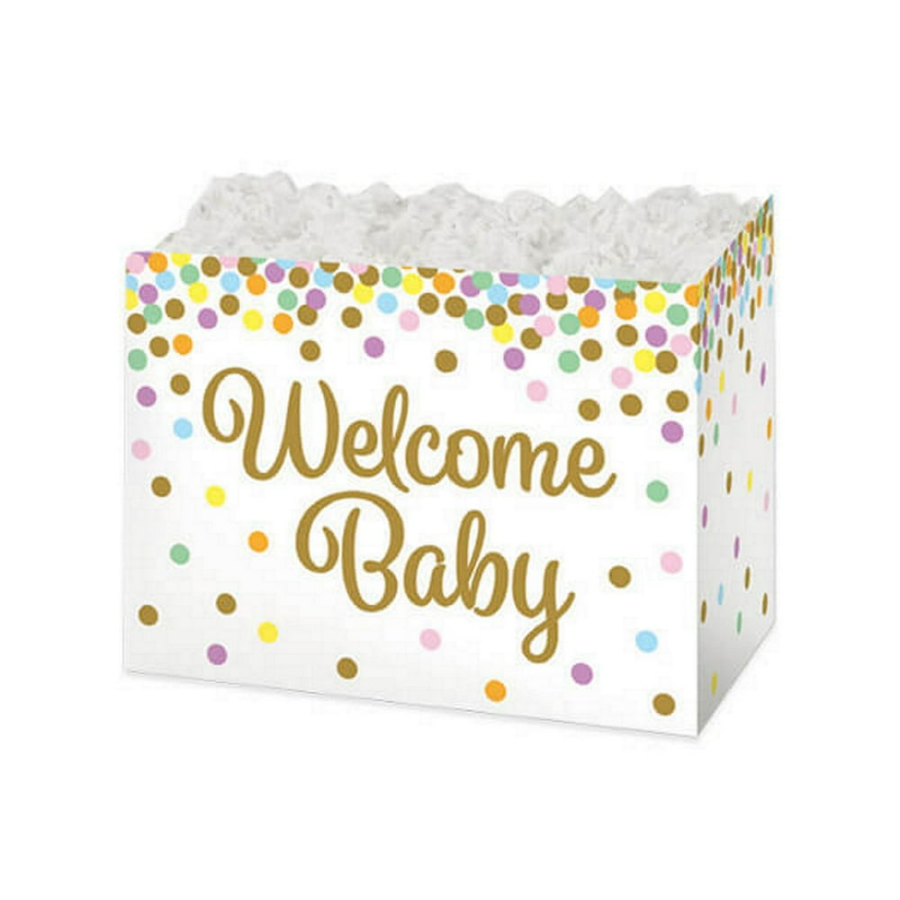 Baby Small Rectangular Gift Box 5in. x 6.75in. x 4in. (411153