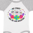 thumbnail image 4 of Inktastic My 1st Dia De Los Muertos with Sugar Skulls and Flowers Boys or Girls Baby Bodysuit, 4 of 5