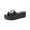 Black Raffia, variant on Womens Blakee Open Toe Platform Espadrilles