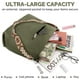 thumbnail image 3 of Bolso Prite Corduroy para mujer con cremallera verde, 3 of 7