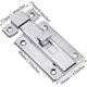 thumbnail image 2 of 2 Pack Stainless Steel Door Latches Door Bolts Sliding Bolts Surface Mounted Slide Bolt For Indoor And Outdoor, 2 Inches, 2 of 5