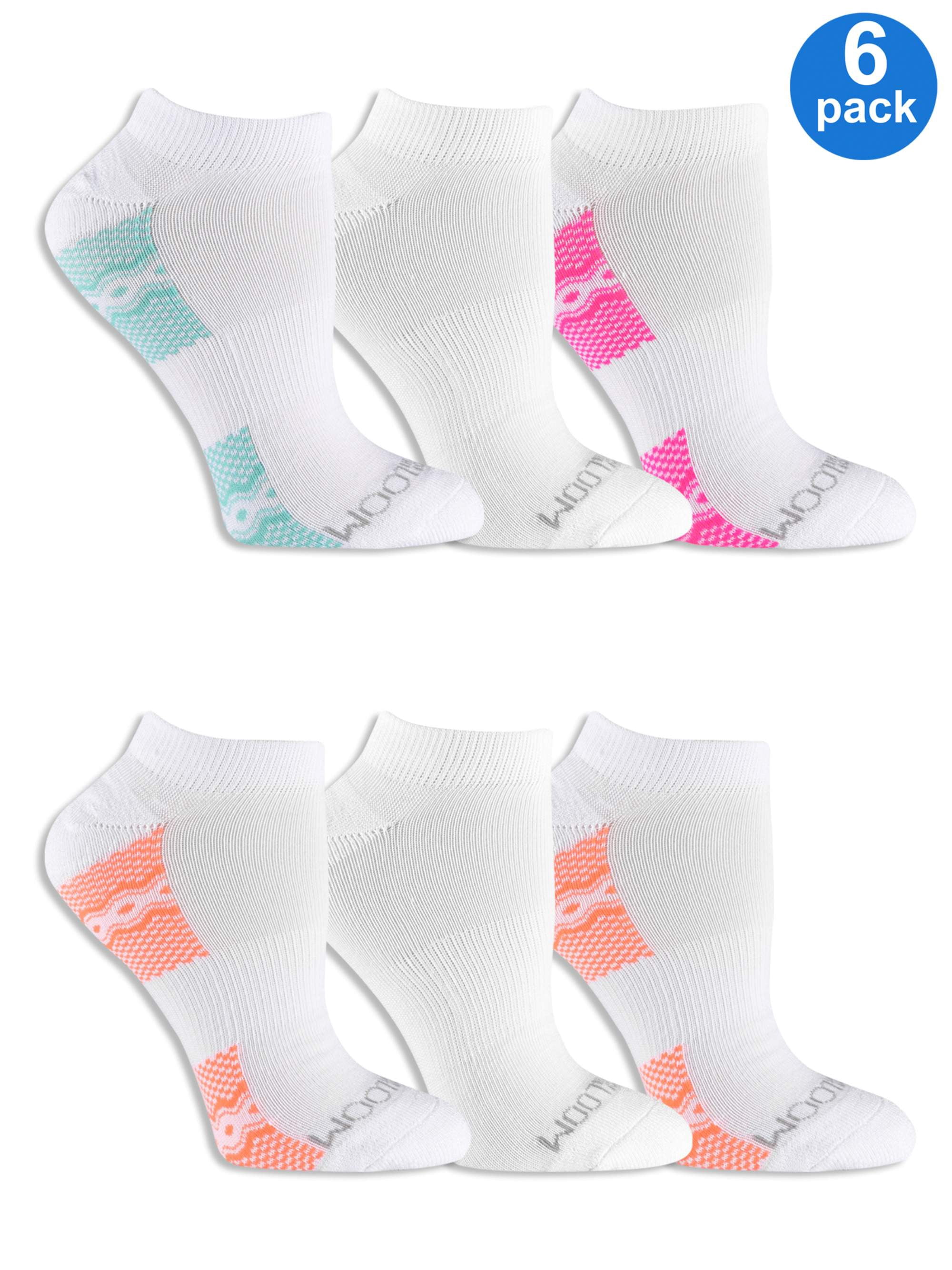 Fruit of the Loom - Women's Fit For Me Everyday Active No Show Socks 6 ...