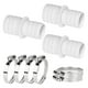 thumbnail image 3 of Adaptador de manguera de piscina, accesorios de conector con adaptador de conversión de collar 3 adaptador 6 Abrazadera, 3 of 9