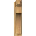 thumbnail image 2 of Ekena Millwork 6"W x 18"D x 26"H Westlake Rough Sawn Craftsman Outlooker, Western Red Cedar, 2 of 4