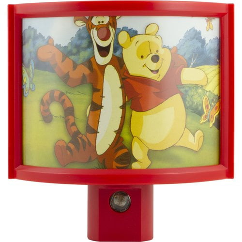 The First Years Details about   NOS Vtg Disney Winnie the Pooh in Pajamas Plastic Night Light 