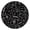 Math Equations Chemistry, variant on Math Equations Lab Tools Black Pattern Round Fitted Tablecloth with Elastic Edge,Dining Table Cover Waterproof,Outdoor Round Tablecloth for Camping,Dining,Indoor and Outdoor
