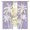 Purple, White, Lavender, variant on Tropical Palm Tree Sheer Curtains 84 Inches Long, Vintage Mint Green Exotic Botanical Plants Light Filtering Window Curtains for Living Room, Rod Pocket Voile Chiffon Drapes, 52"W x 84"L, 2 Panels