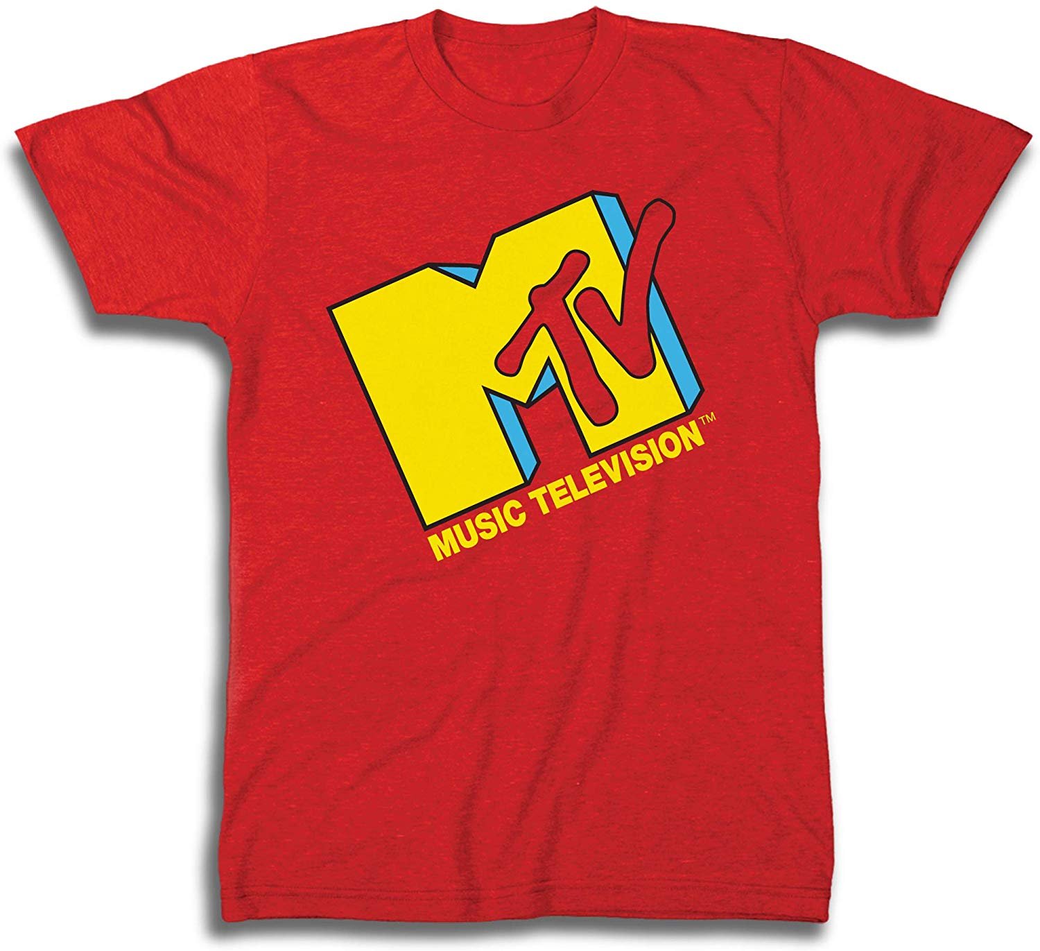 MTV Mens Shirt with Checkerboard - #TBT 