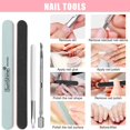 thumbnail image 4 of Coffin Fake Nails Tips, 500PCS Ballerina Artificial False Nails, Full Cover Press on Nails Clear Acrylic Nail Tips with Box of 10 Size, Nail Clipper File Cuticle Pusher for Salons Home DIY, 4 of 6
