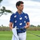 thumbnail image 3 of Fotbe Moon Lamb Camiseta Polo de Golf para Hombre con Estampado – Camisa Deportiva Transpirable con Cuello Abotonado-X-Large, 3 of 6