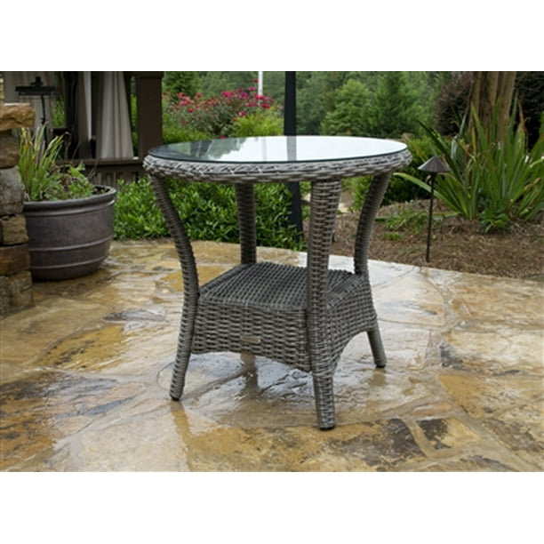 Tortuga Outdoor Bayview Wicker Side Table
