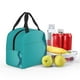 thumbnail image 5 of Easygdp a Teal Ribbonin Bolsa Térmica Premium - Tela Oxford Impermeable, Gran Capacidad, Bolsillo Frontal, Unisex para Trabajo, Escuela, Actividades al Aire Libre y Picnics, 5 of 8