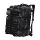 thumbnail image 4 of Mochila de senderismo de 50L, mochila de viaje para hombres, mochila grande multiusos para exteriores, mochila de acampada para escalada, caza y Patrón negro, 4 of 8