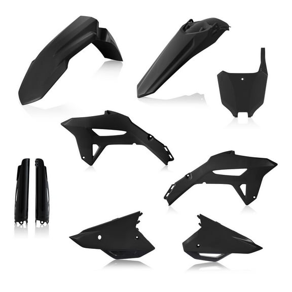 Acerbis 22  Honda CRF250R/21-24 CRF450R Full Plastic Kit - Black