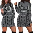 thumbnail image 3 of Nuevo vestido con capucha de Disney Stitch, vestido de moda de Disney, sudadera, vestido con capucha con estampado 3D por todas partes para mujer, 3 of 5