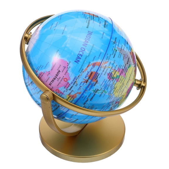 UPOUART Multi-Color World Globe for Office Desk Decoration, ABS PVC Material with Detailed Country Markings