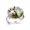 Multi 3, variant on Sunflowers Cat Kitten Stainless Steel Rings for Women, Open Adjustable Ring Promise Ring Jewelry Gifts