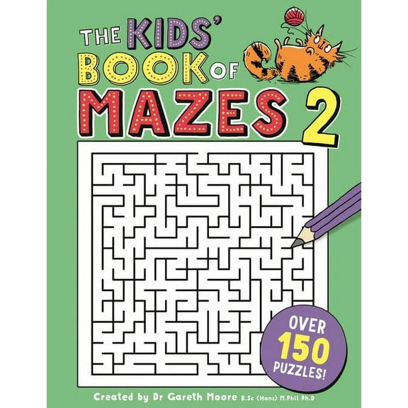 Buster Puzzle Books The Kids' Book of Mazes 2, (Paperback)