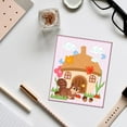 thumbnail image 3 of Pine Cone House Cutting Dies Autumn Squirrel Card Making Die Stencil Scrapbooking Embossing Carbon Steel Template Dies for Greeting Cards Craft Album Thanksgiving Invitation Decor Silver, 3 of 9