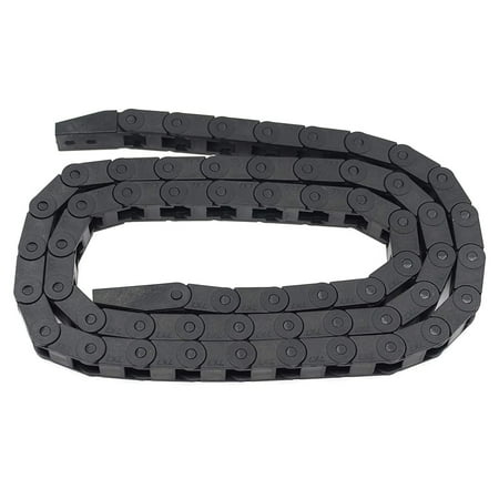 

1 Meter Black Flexible 7X7mm Drag Chain Cable Bridge Type