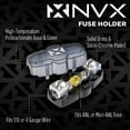 thumbnail image 3 of NVX XKIT44 Complete Amplifier Wiring Kit with 4-Channel RCA Cable 20 ft True 4 Gauge AWG 8lbs Blue, 3 of 16