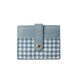thumbnail image 1 of Cartera de cuero delgada con tarjetero de identificación de crédito a la moda pequeña con bolsillo para monedas, funda para dinero para hombre, Mini monedero de negocios para mujer Tan Jianjun  unisex, 1 of 2