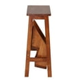 thumbnail image 4 of Cortesi Home Druzi Stepstool 3 in 1 Design, Barstool, Stepstool, Ladder, Oak Color, 4 of 9