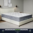 thumbnail image 2 of GhostBed Flex 13” Innerspring & Gel Memory Foam Hybrid Mattress - Queen, 2 of 7