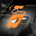 thumbnail image 6 of for Google Pixel 10 Pro XL / 11 Pro XL, Military Grade Shockproof Bumper Rugged Rotating Stand Ring Holder Anti-Scratch Magnetic Cover Compatible with Car Mount Case,Orange, 6 of 10
