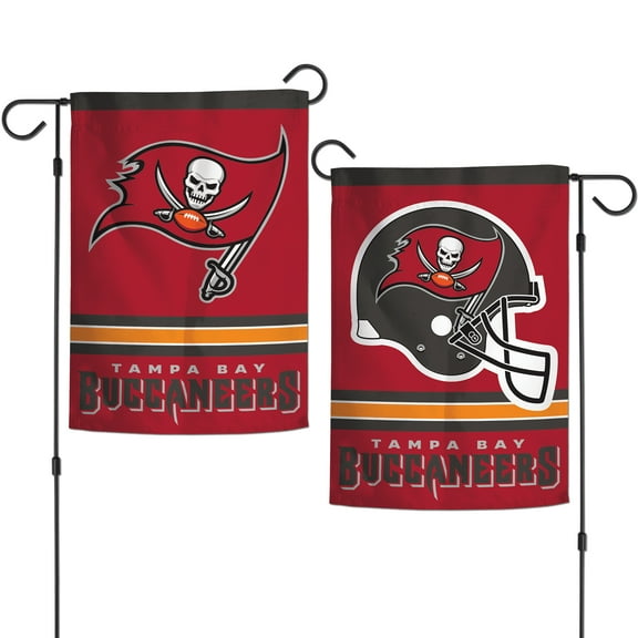 NFL Tampa Bay Bucs Name 12" x 18" Garden Flag