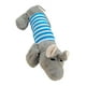 thumbnail image 2 of Juguete De Peluche Para Perros, Cómodos Juguetes De Peluche Para Perros Multifunción Gris Para Rechinar Los Dientes, 2 of 8
