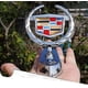 thumbnail image 3 of Logotipo 3d del coche, embellecedor del capó delantero, insignia de águila cromada compatible con accesorios cadillac (huali) JM, 3 of 5