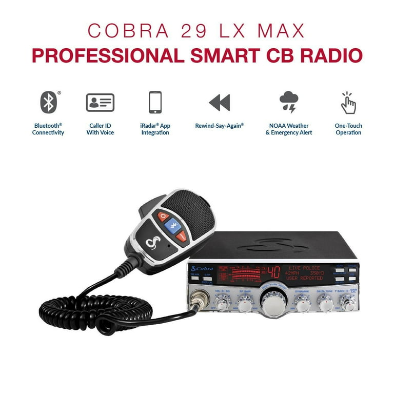 Cobra Electronics Model 29 LX MAX Professional CB Radio