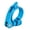 Blue, variant on Gieenan 34.9mm Tube Clamp Road Bike Seat Tube Clip Bike Saddles Seat Clamp Easy to Use