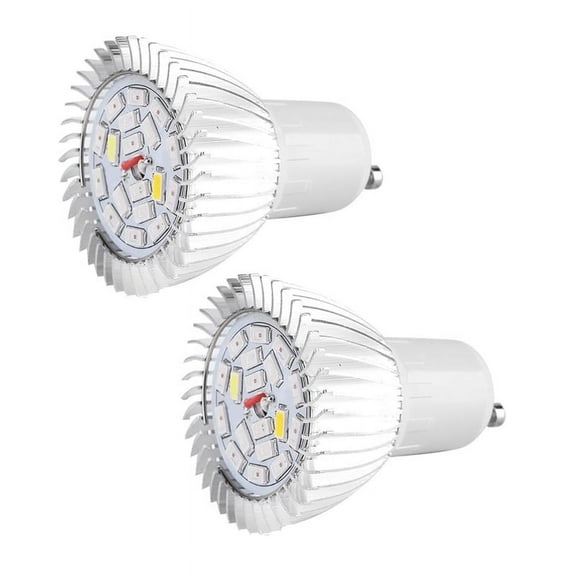 2pcs Plant Growth Light 85-265V Full Spectrum Led Grow Light for Hydroponic Indoor Garden Greenhouse 18W