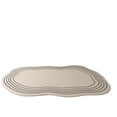 thumbnail image 5 of Alfombra irregular de estilo crema para sala de estar, resistente a la suciedad, de extensión completa, para dormitorio, gruesa, resistente al frío, antideslizante, de imitación de cachemira para el, 5 of 5