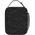 thumbnail image 3 of Black Bats Insulated Lunch Bag, Lunch Box for Office Travel, Lunch Bag for Men and Women, 3 of 6