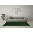 thumbnail image 3 of Ahgly Company Indoor Square Persian Emerald Green Traditional Area Rugs, 5' Square, 3 of 4