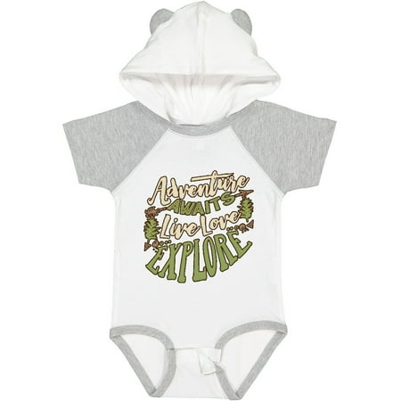 

Inktastic Camping Hiking Trekking Adventure Gift Baby Boy or Baby Girl Bodysuit