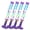 4pcs, variant on Glowing Rainbow LED Water Blaster, Pull-Push Firework Water Blaster, Summer Fun that Pops Like Magic, Rainbow Water Gun for Pool Party Outdoor Summer Water Games