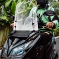 thumbnail image 4 of unbranded Durable Transparent Motorcycle Windshield Rainproof Replacement for Motorbike Use, 4 of 8