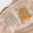 thumbnail image 3 of 10Pcs/12Pcs Large Safety Pins 2 Inch Decorative Rhinestone Brooch Women Brooch Pins For Clothes, 3 of 8